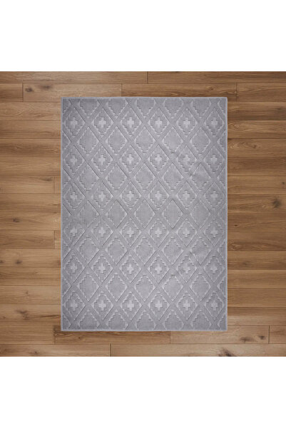 Evidea Soft Nil Dekoratif Halı - Gri - 160x230 cm