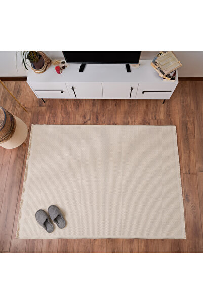 Evidea Soft Punkt Rutenna Halı - Ekru - 120x180 cm
