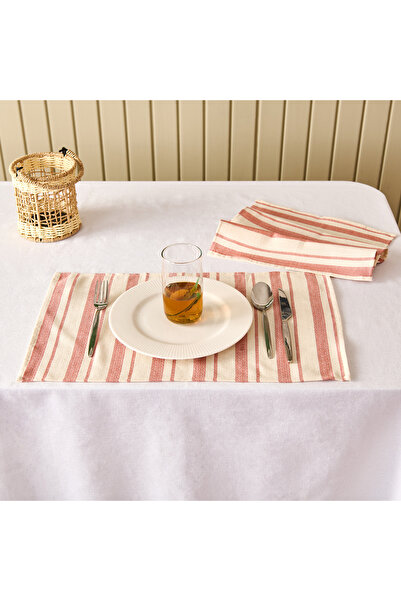 Evidea Serviciu american din 2 piese Soft Alno - Ecru / Tile - 30x50 cm