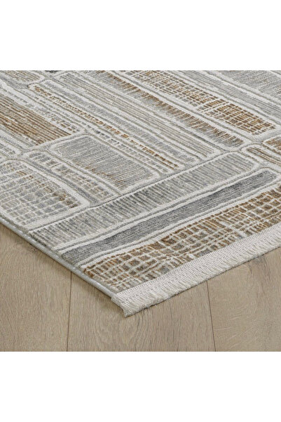 Empera London Riyolit Tozumaz Antialerjik Halı - Gri - 160x230 cm