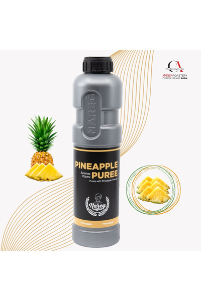 ANANAS MEYVELİ PÜRE - PINEAPPLE PUREE - 1000 GR