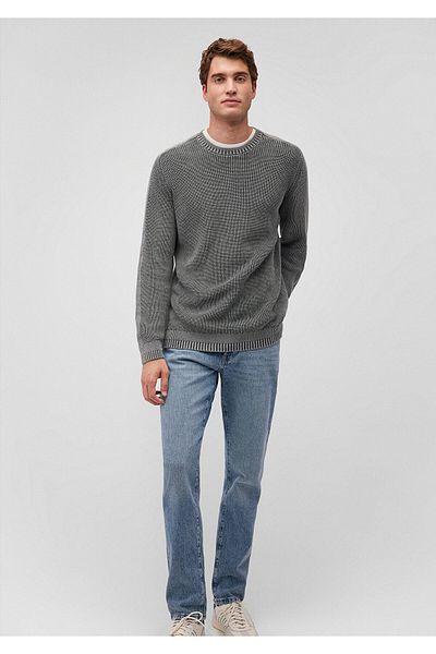 Mavi Crew Neck Gray Sweater Slim Fit / Slim Fit 070767 -34314