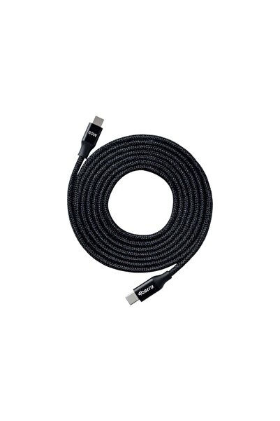 4 Berry ECO-CC USB-C to USB-C 60W Örgülü Hızlı Şarj Kablosu 2 Metre | PD Dest...