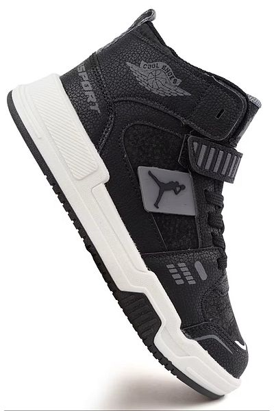 p papuccum ortopedi çocuk ayakkabıları Pantofi sport ortopedici King Long Black Velcro pentru copii