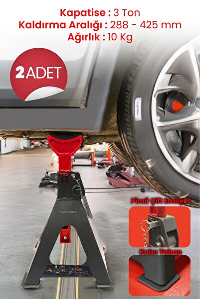 G GAPTOOLS 3 Ton Kriko Standı GPT107