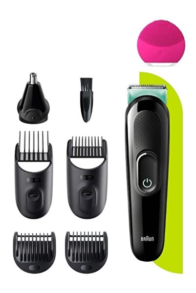 Braun Şarj Edilen Traş Makinesi Sakal Traşı Saç Traşı Sakal Çizme Numaralı Sa...