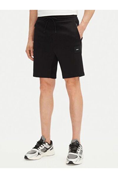 BOSS Logolu Streç Pamuklu Regular Fit Normal Bel Short Erkek SHORT 50537199 001