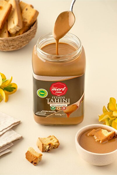 BAYRAM MERT HELVA Çifte Kavrulmuş Tahin (1000 GR CAM)