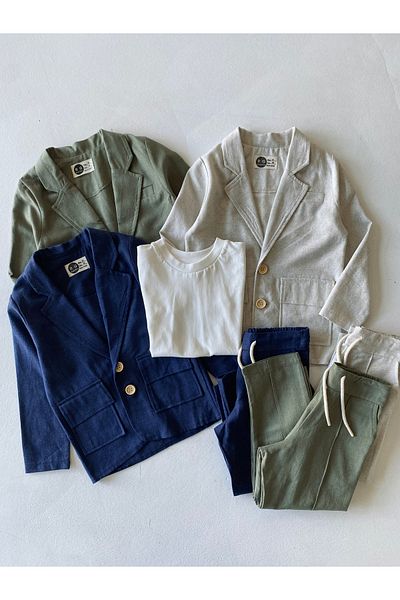 rg kidsstore Linen Suit - Young