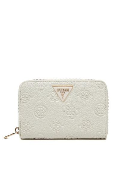Guess Cresıdia Slg Medium Zip Around Women's White Wallet Swpg9349140-Off