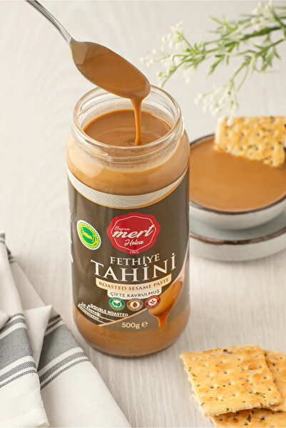 BAYRAM MERT HELVA Çifte Kavrulmuş Fethiye Tahini (500 Gr)
