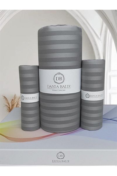 DB DANLA BALDİ Home Collection Cotton Satin Double Personality Bed Sheet Set