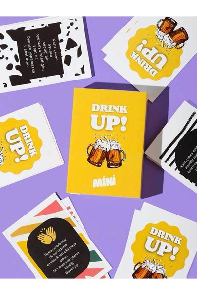 Genel Markalar Shop Drink Up Minidrink Eğlenceli Içki Oyunu | Yılbaşı Kart Oyunu | Parti Oyunu | Shot Oyunu