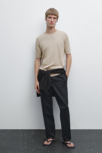 Massimo Dutti %100 pamuklu triko t-shirt