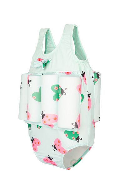 Swimfoam Swim Foam Butterflies Swim Aid Non-Sink Girls' Swimsuit