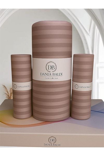 DB DANLA BALDİ Home Collection Cotton Satin Double Personality Bed Sheet Set