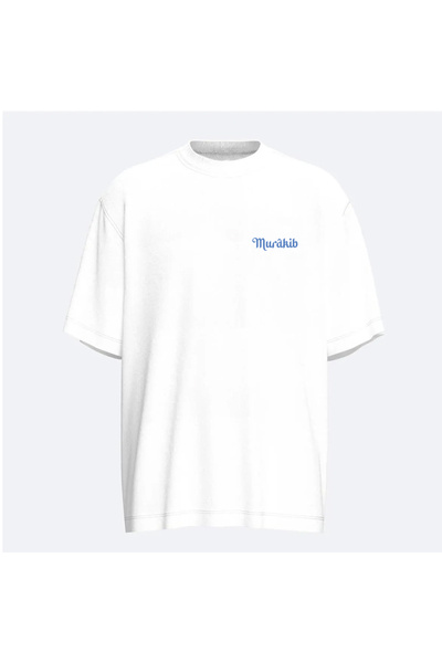 Fandr Store White Oversize Murakib Unisex T-Shirt