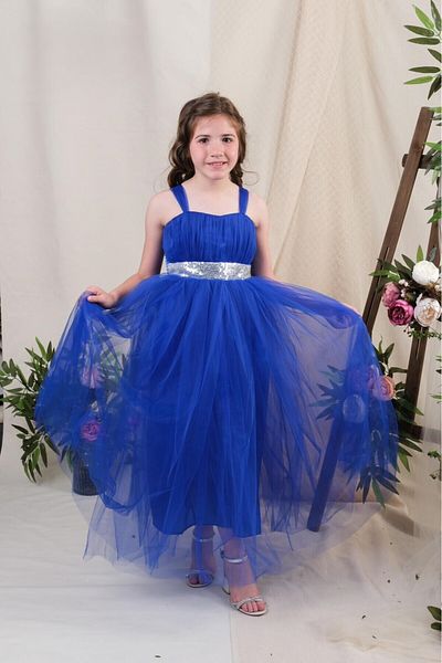 Bulut Baby Rochie de bal pentru fete, fustă tutu Gipeli, satin și tul de vis cu perle