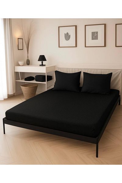 DB DANLA BALDİ Home Collection طقم ملاءات سرير مزدوج من قطن الساتان