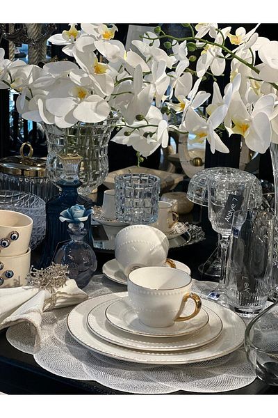 Mikasa Moor Lorena Set of 4 Tea Cups