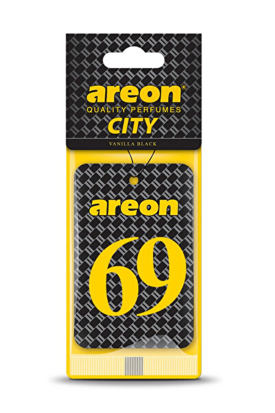 Areon City 69 Vanilla Black