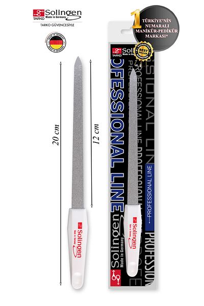Solingen Nail File 7130/20 - Comfortable and Stylish Design
