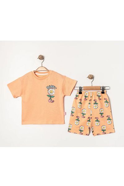 e-çocuk Happy Papatya 2 Piece Girl's Suit 4850