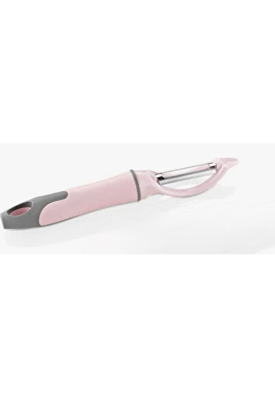 SİHİRLİ AYAKLAR Sturdy Plastic Bonita Pink Vegetable Fruit Peeler 20 cm