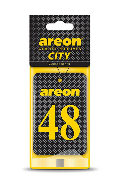 Areon City Vanilla Black 48 Oto Araç Kokusu