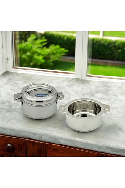 TWOTECH Thermos Pot, Non-Cooling Pot 0.8 Liter (Km325 Camping and Home Type Use