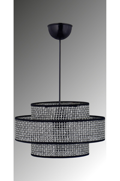 Emg DesiGn Doğal Hazeran Rattan 3 Katlı Pasta Sarkıt Avize Çocuk Odası Yatak ...