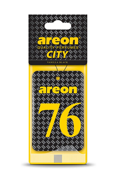 Areon City 76 Vanilla Black