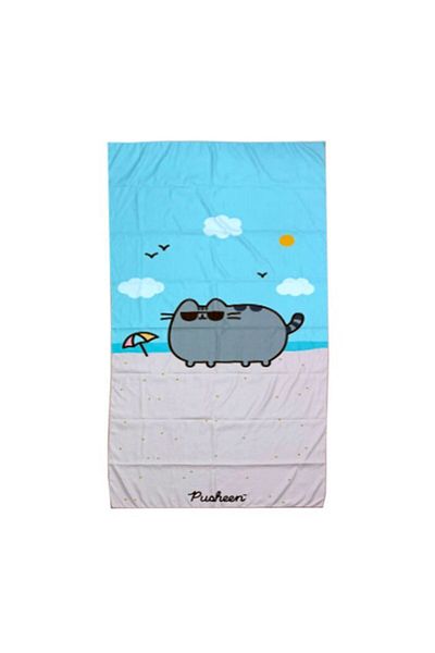 Pusheen Beach Towel, Microfiber, The Cat - Cute and Comfortable