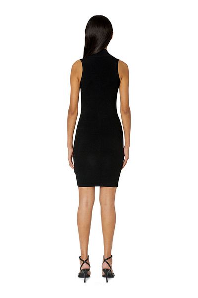 Diesel Rochie de damă cu detaliu logo negru