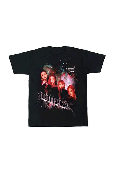 Köstebek K-pop Μαύρο Ροζ Μπλούζα Unisex Face In Your Area