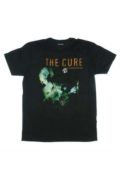 Köstebek Μαύρο The Cure - Μπλουζάκι Unisex Disintegration
