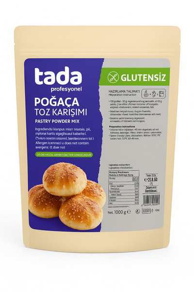 Tada Profesyonel Glutensiz Poğaça Karışımı 1 kg