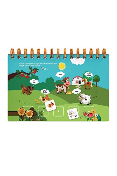 Çocuk Akademi 12-24 Ay Cırt Cırtlı Etkinlik Kitabı