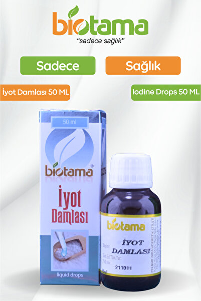 Biotama İyot Damlası 50 ml