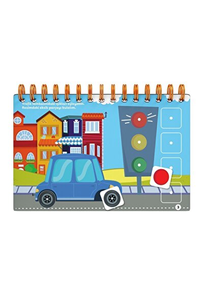 Çocuk Akademi 12-24 Ay Cırt Cırtlı Etkinlik Kitabı