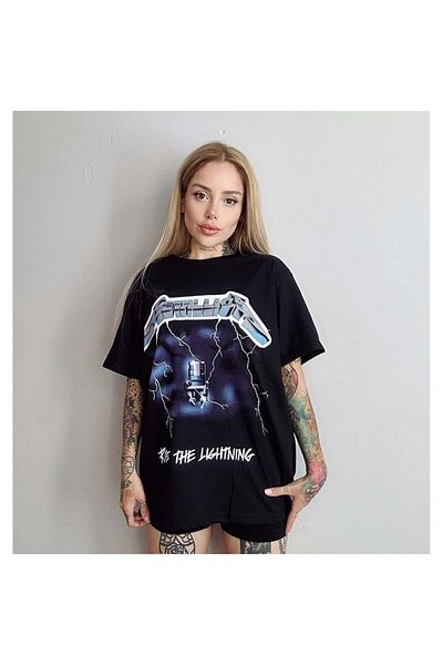 Köstebek Ανδρικό μπλουζάκι Metallica - Ride The Lightning (UNISEX).