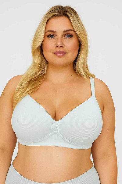 wear treasure Wireless Sponge C Cup 3 Clamp Bra