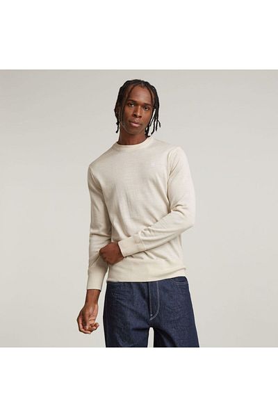 G-STAR RAW Κομψό φούτερ με γιακά πλεκτά