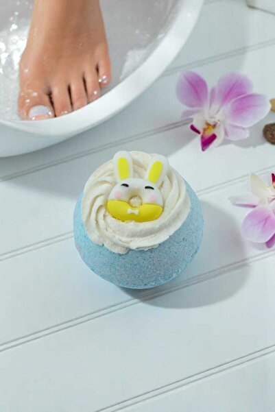 Lotus Cupcake Banyo Bombası 135/145gr – Oyuncaklı Okyanus Kokulu El Yapımı