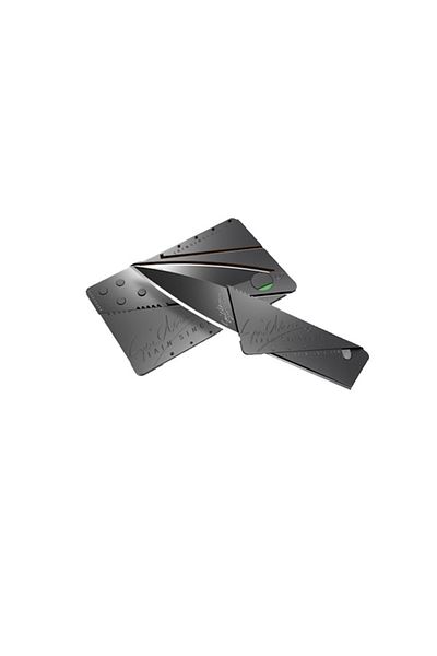 Generic 5-piece credit card-sized folding knife
