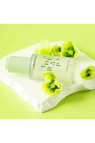 celleanser Ser Hidratant Pentru Ten Gras Si Sensibil, Therapy Aqua Serum - Cosmetice Coreene, 50 ml