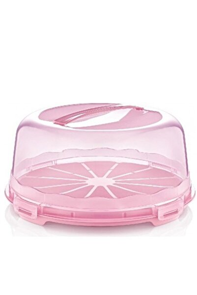 Genel Markalar Dünya Plastik Yuvarlak Kek Fanusu Dp30306