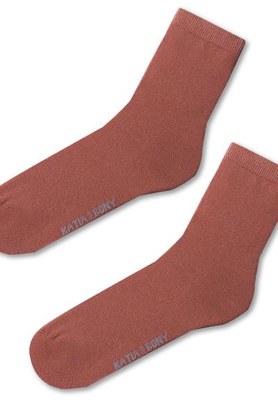 Katia&Bony Women's Family Basic Socks Brown