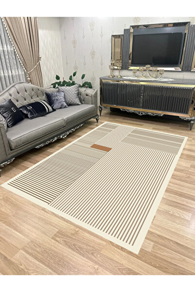 Bordo Halı Yıkanabilir Kaymaz Taban Halı Mutfak Dekor Yolluk Koridor Halısı S...