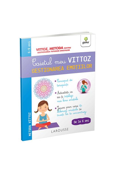 Gama Gestionarea emoțiilor. Caietul meu Vittoz, Margot Dugenet, Suzanne Archawski
